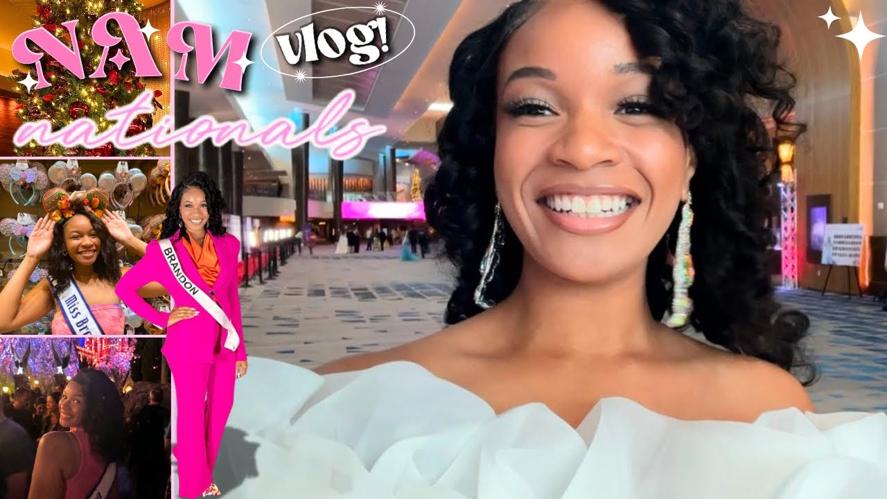 2024 NATIONAL AMERICAN MISS NATIONALS🎀 | ft. disney world🐭✨, universal studios🌍, outfits🤩 +MORE!!!