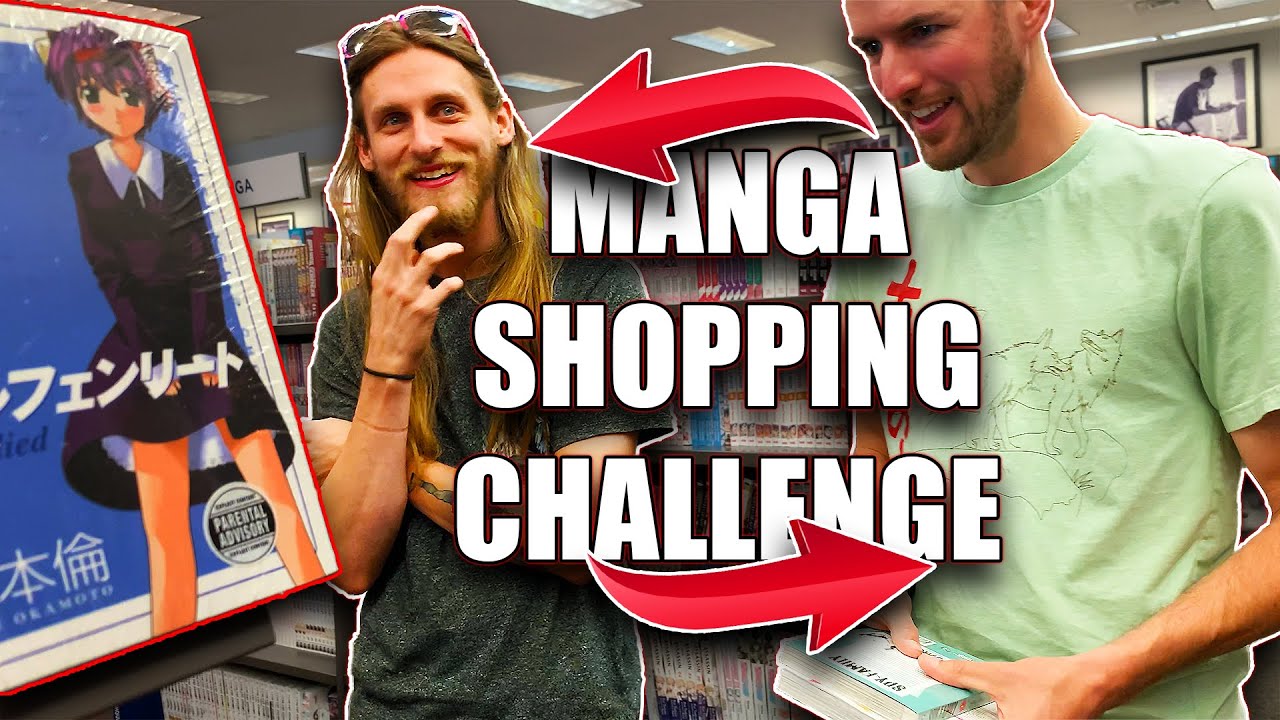 Come Manga Shopping w/Me and My Friends: Buying Manga For Each Other Challenge at Books A Million