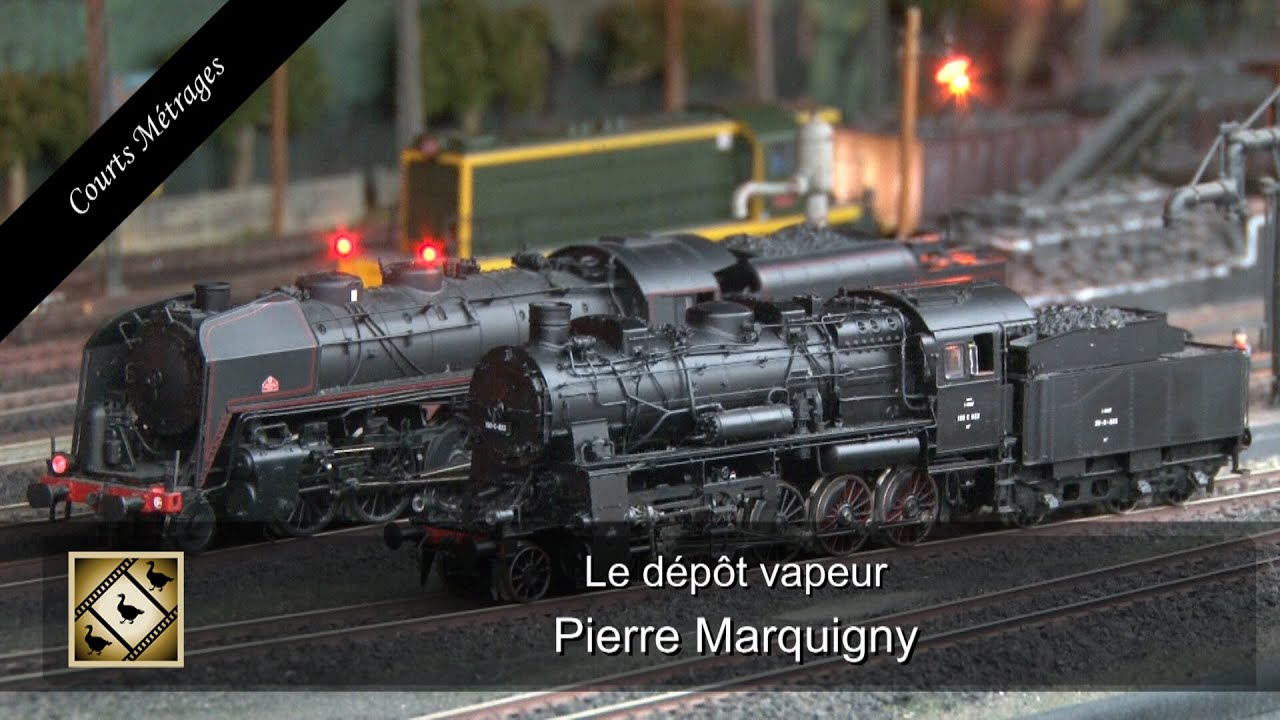 Modélisme : Le dépôt vapeur. Pierre Marquigny