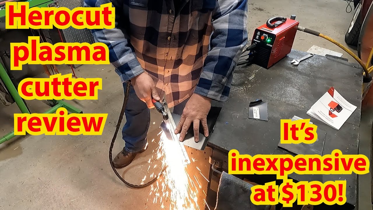 Herocut Plasma cutter (Cut35I 110v) trial and review.