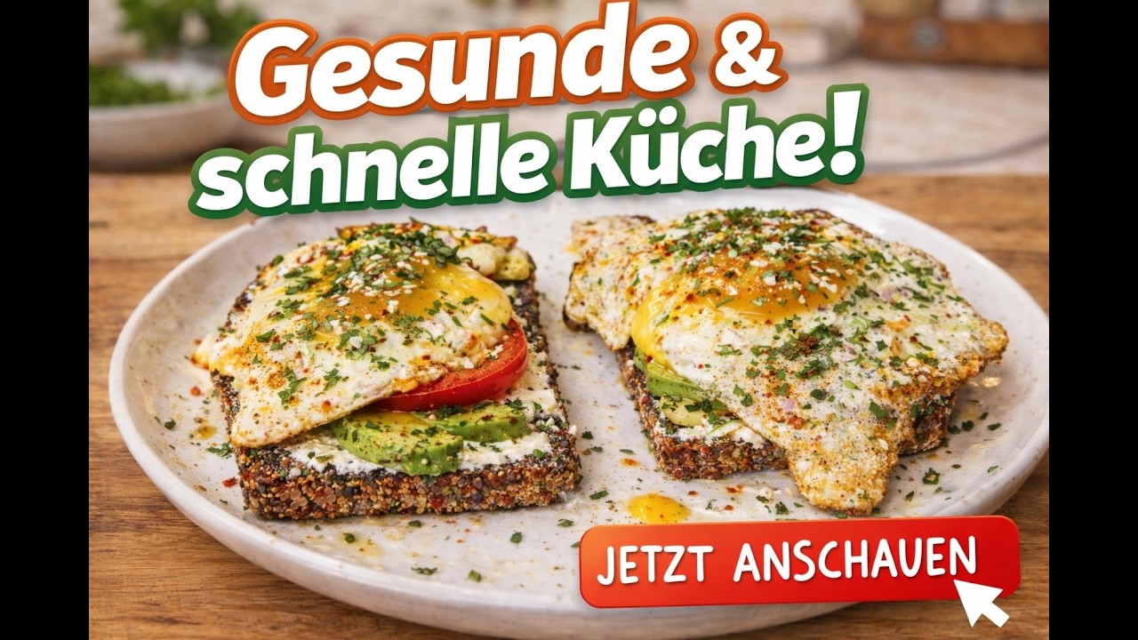 Proteinreich und Schnell! Gesundes Eiweißbrot-Frühstück