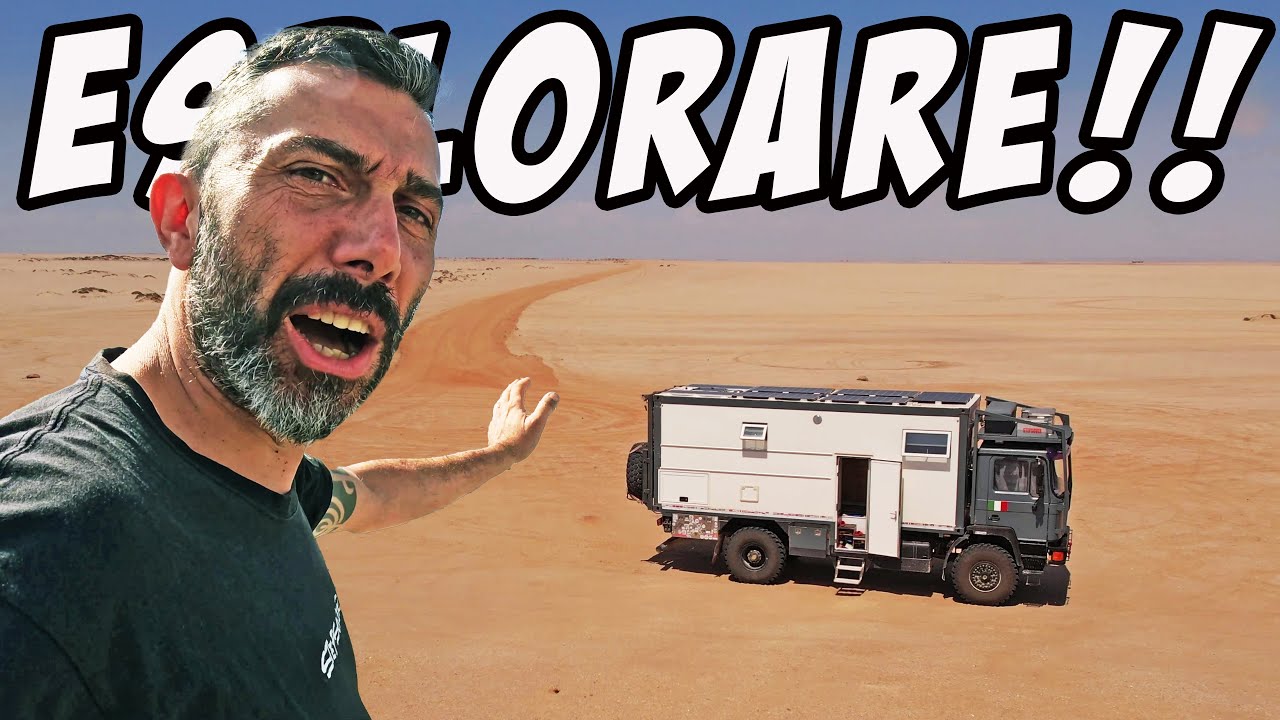 Perché abbiamo questo camper 4x4🔥 ESPLORAZIONE in NAMIBIA 🔥 Giro del mondo in camper 4x4