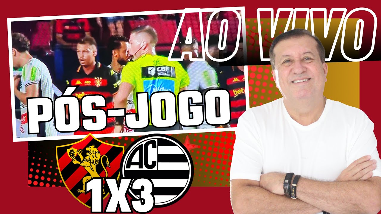 SPORT X ATHLETIC - COPA DO BRASIL - PÓS-JOGO AO VIVO!