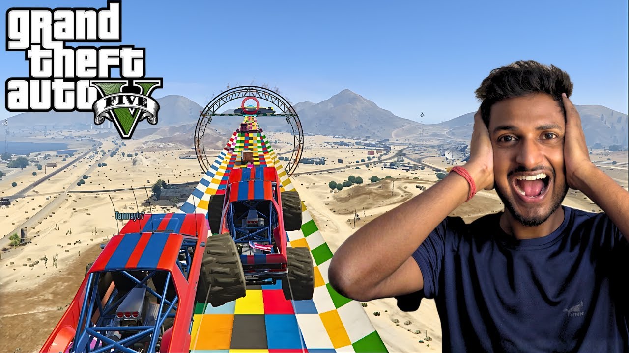 IMPOSSIBLE Face to Face Race in GTA 5! 🚗💥 (RAGE QUIT?)