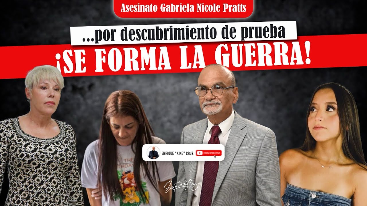 GUERRA POR DESCUBRIMIENTO EN CASO DE GABRIELA NICOLE - VEA TODO LO QUE PASÓ AQUÍ 
