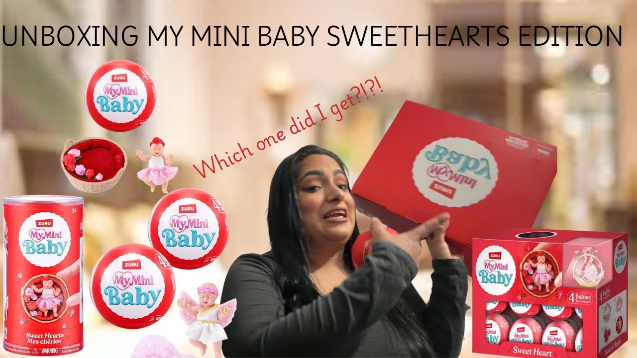 UNBOXING MY MINI BABY SWEETHEART’S EDITION 