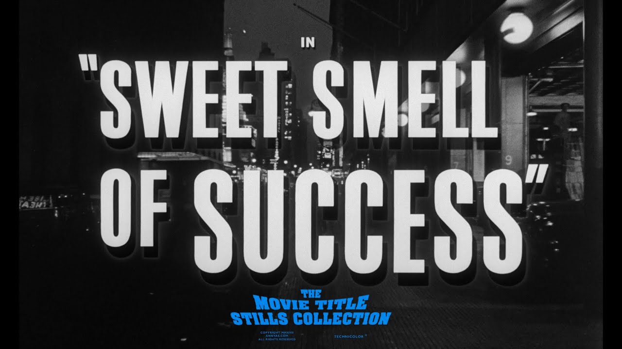 Sweet Smell of Success (1957) title sequence