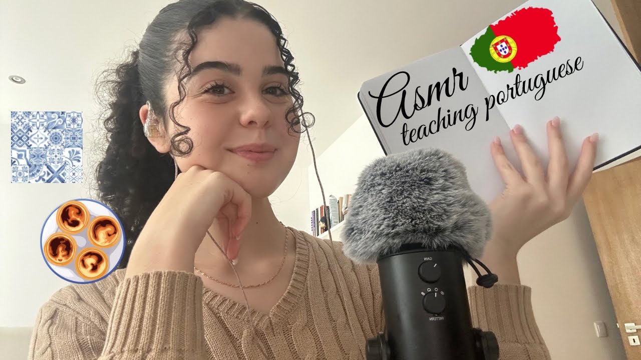 Asmr teaching portuguese 🇵🇹 