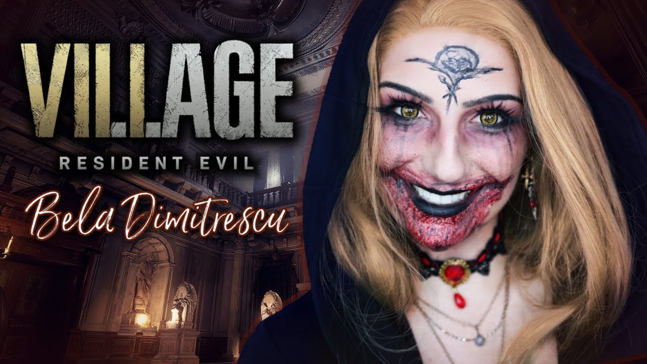Урок по макияжу для косплея Белы Димитреску【Resident Evil VIII: Village】| Madalyn Cline