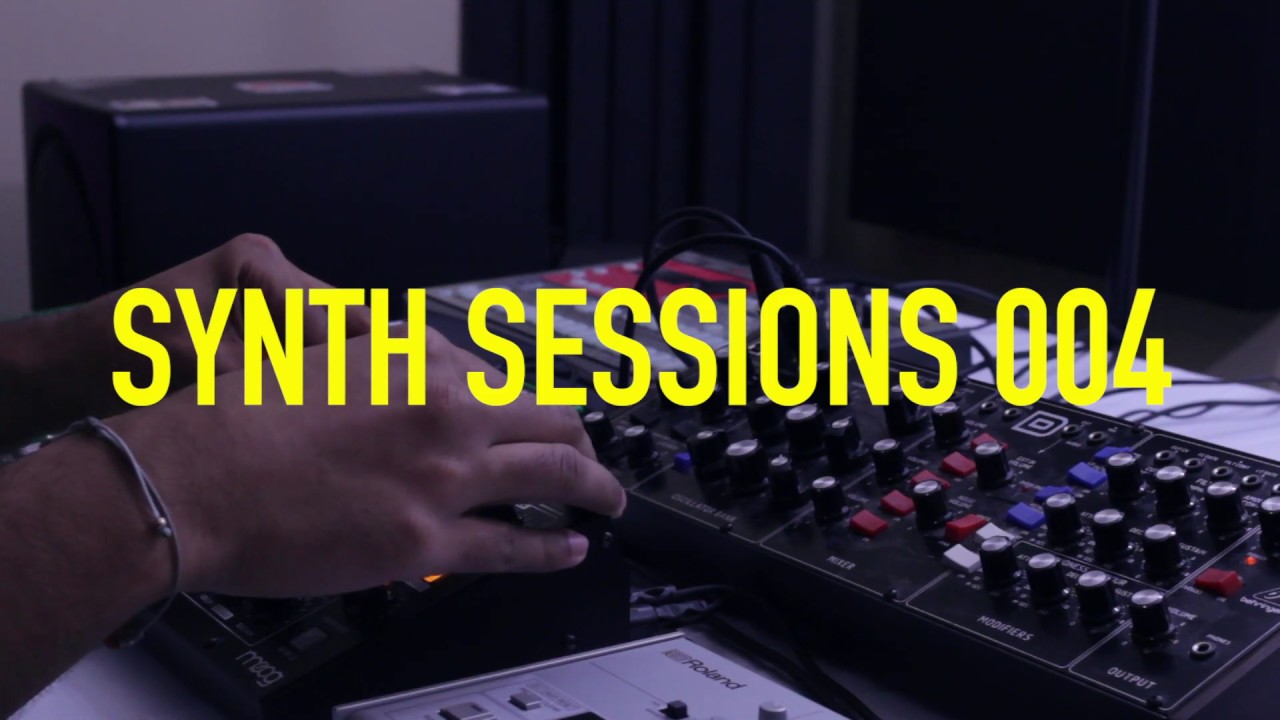 Techno Jam w/ Moog Minitaur, Behringer Model D, TR8 | SS004