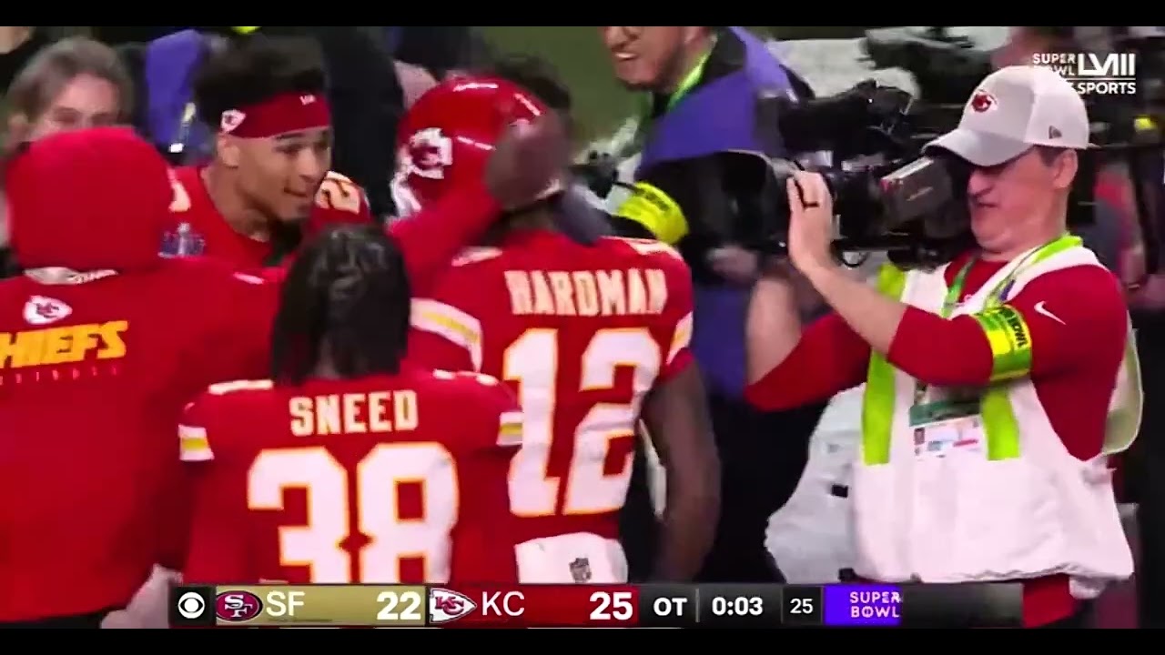 Chiefs OT drive vs 49ers SB 58! #chiefskingdom 