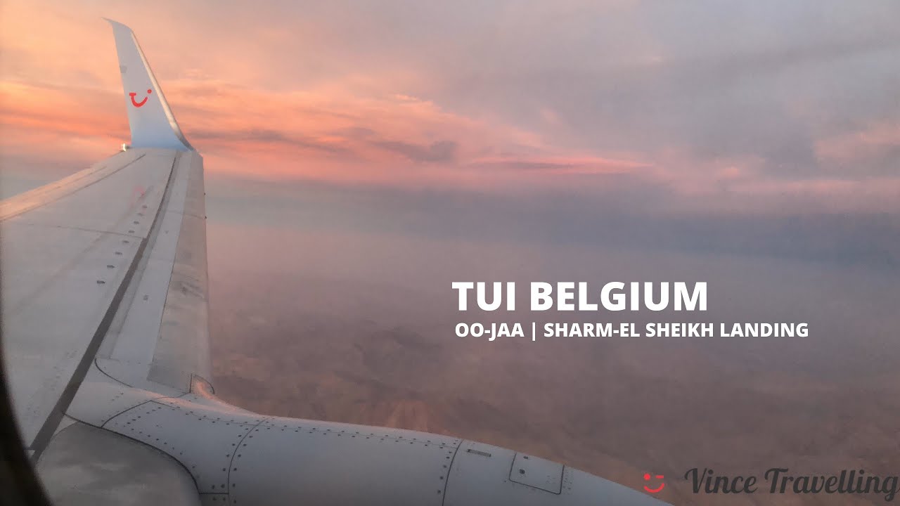 Sunset Landing in Sharm-El Sheikh | TUI Belgium | Vince Travelling