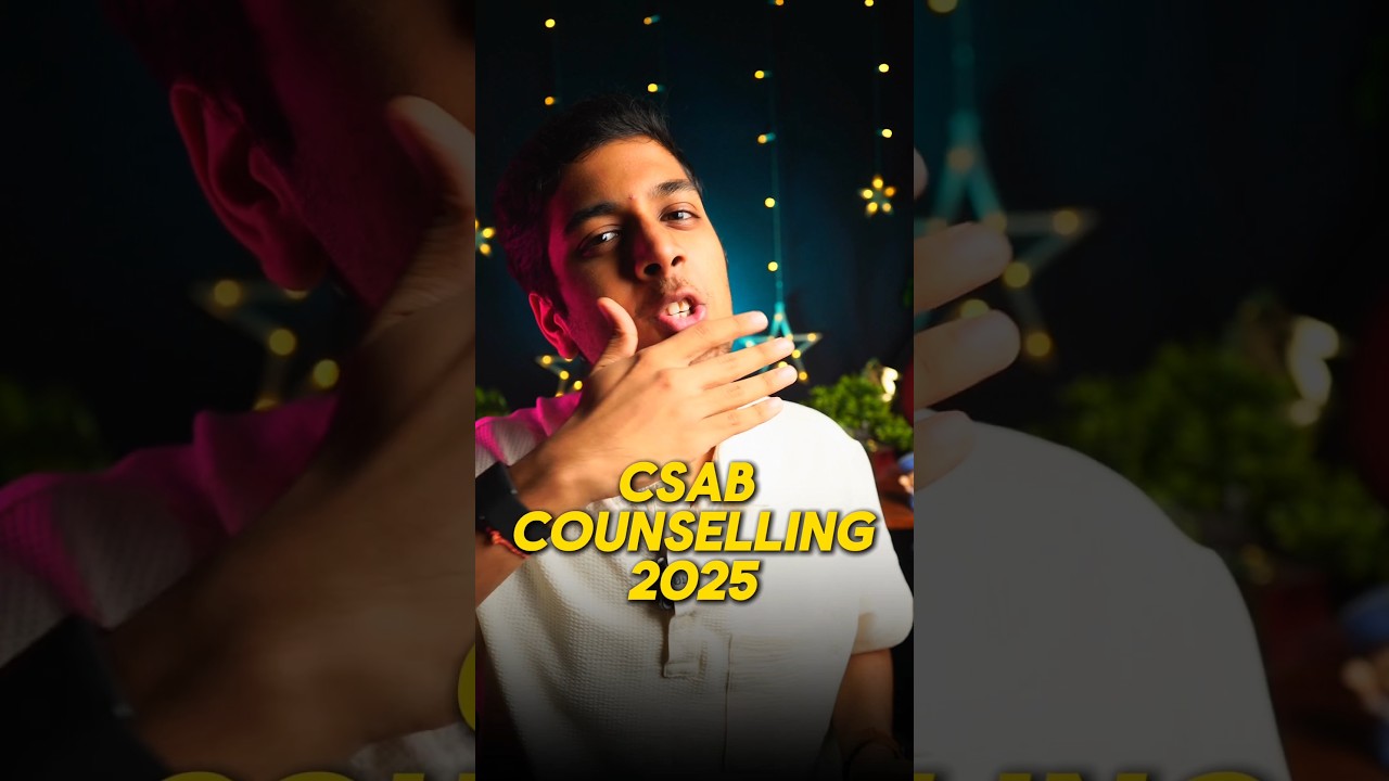 CSAB 2025 Last Rank for NIT🔥| Admission upto 4 Lakh Rank??😱