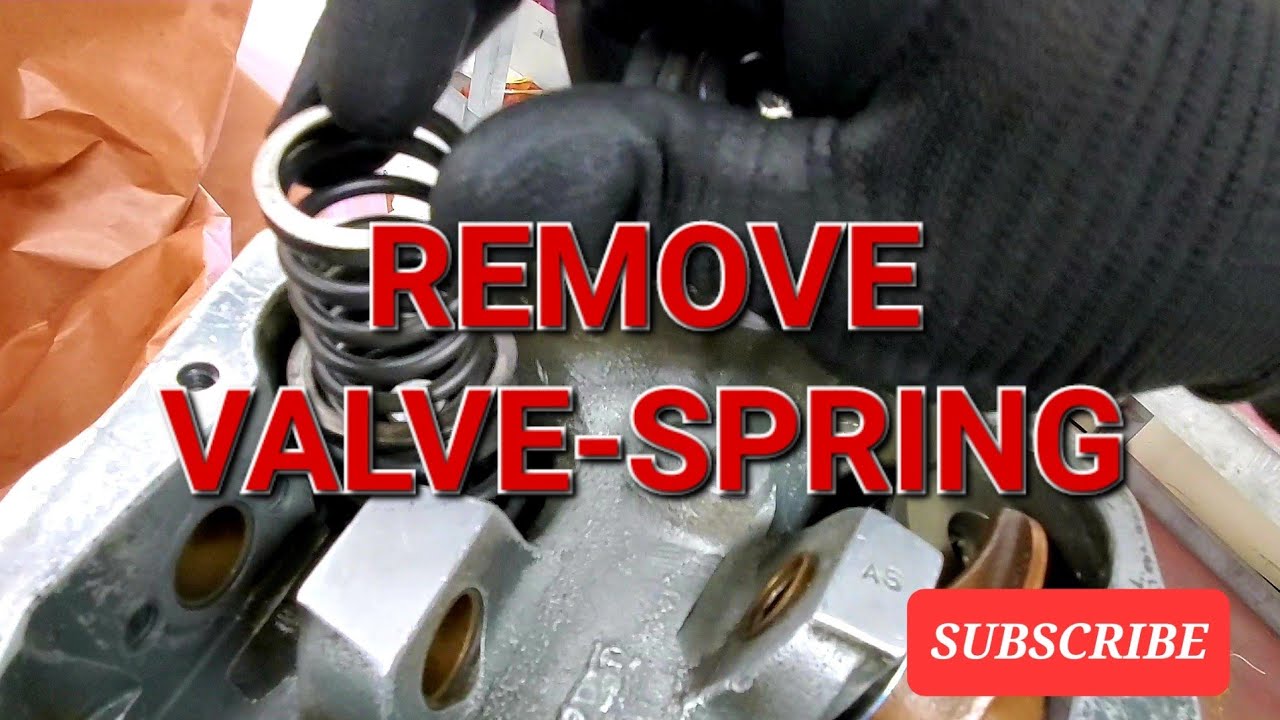 Remove Valve Springs Easily From Cylinders @aircraftbear #mechanic #cylinder #a&p #aircraftbear