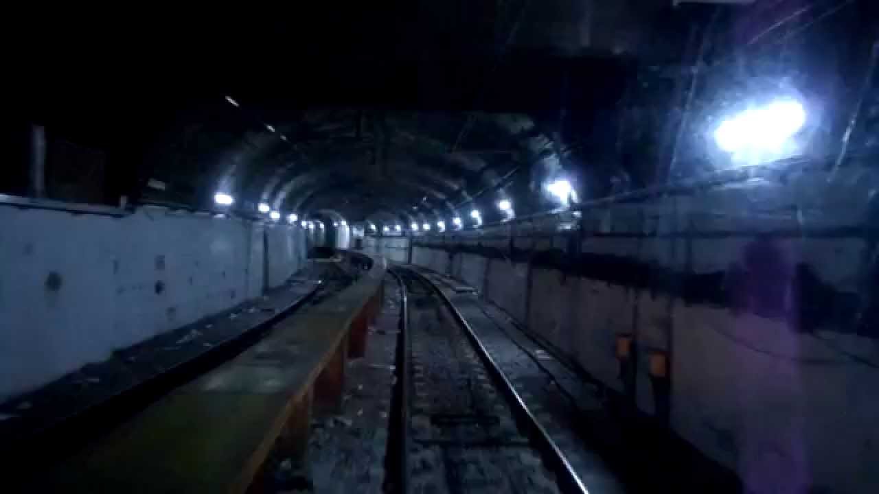 LINEA D TREN ALSTOM /// INGRESO A COCHERA CATEDRAL LÍNEA 