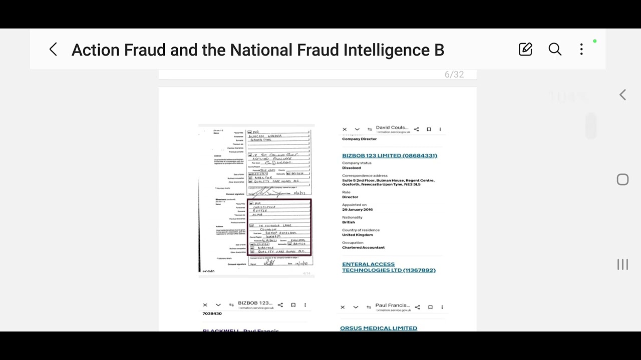 P1 - International Fraud - Action Fraud / Intelligence Bureau