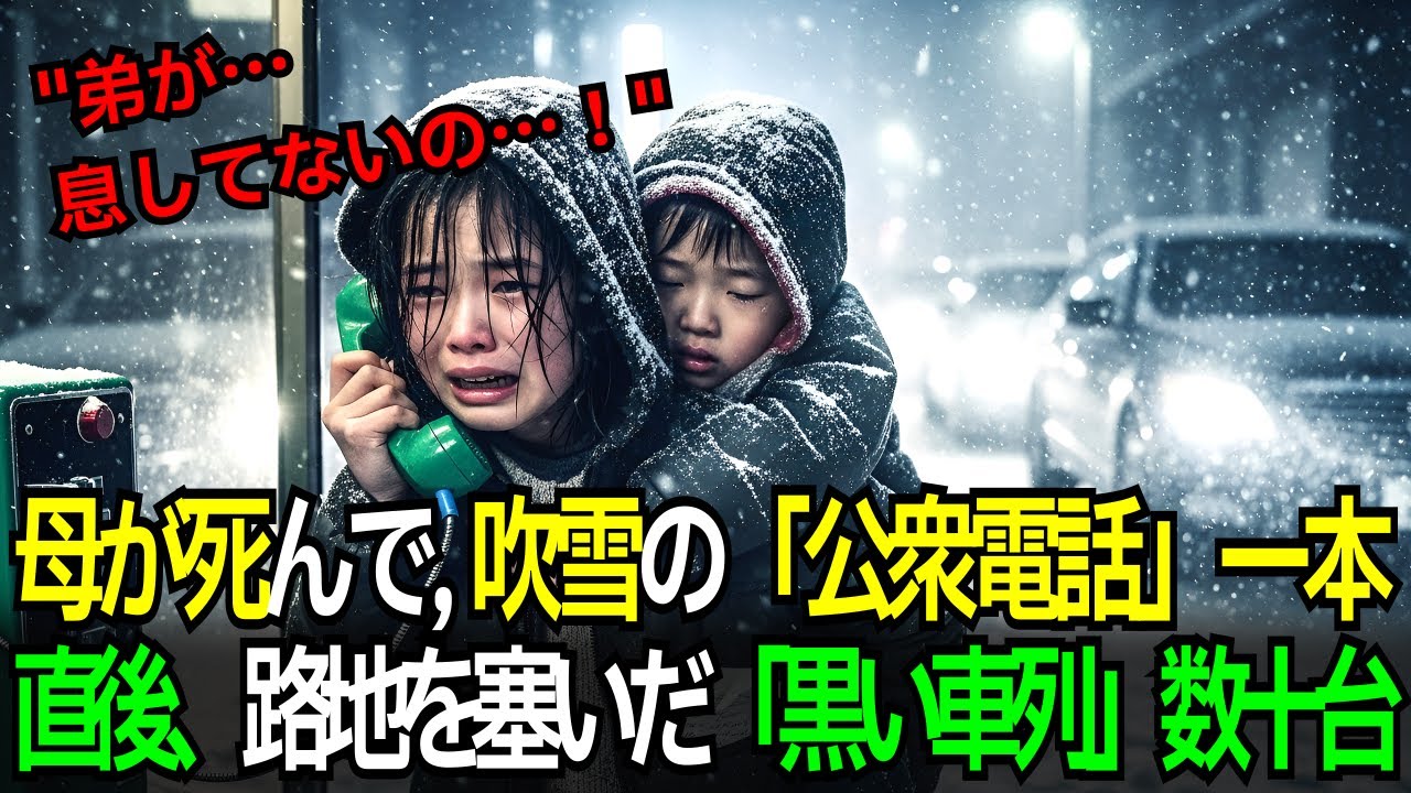 亡き母のメモ。吹雪の公衆電話で震える手…直後、貧民街に黒い高級車が大行列――“弟が危ない”
