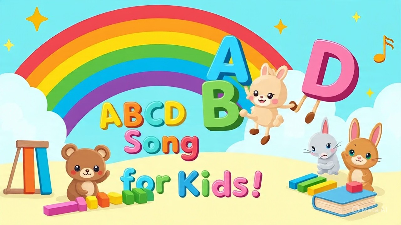 🎵 ABC Learning Song for Kids | A to Z Alphabet Song for Preschool & Nursery 👶📚
