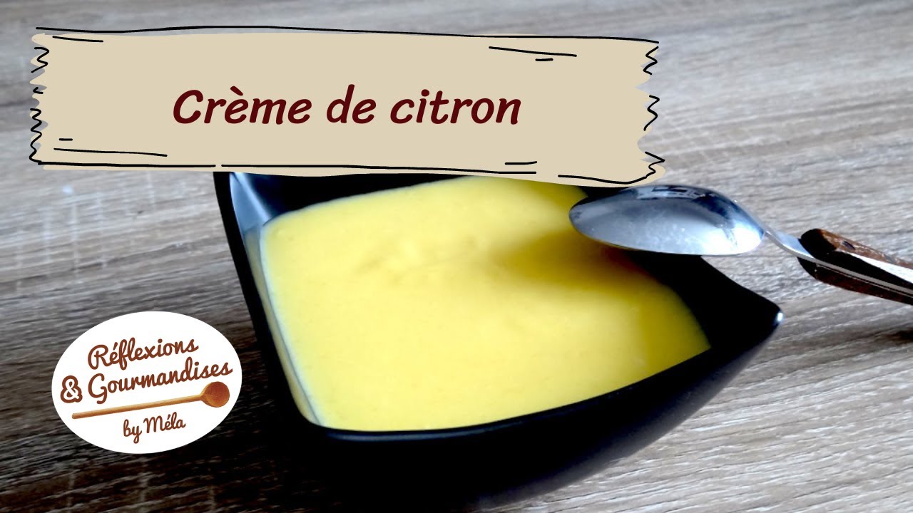 Crème de citron