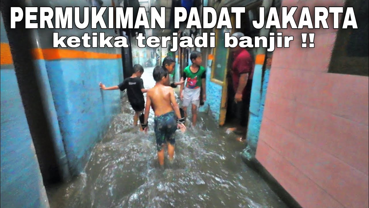 KAMPUNG INI JADI LANGGANAN BANJIR DI JAKARTA SELATAN ! | real life in jakarta