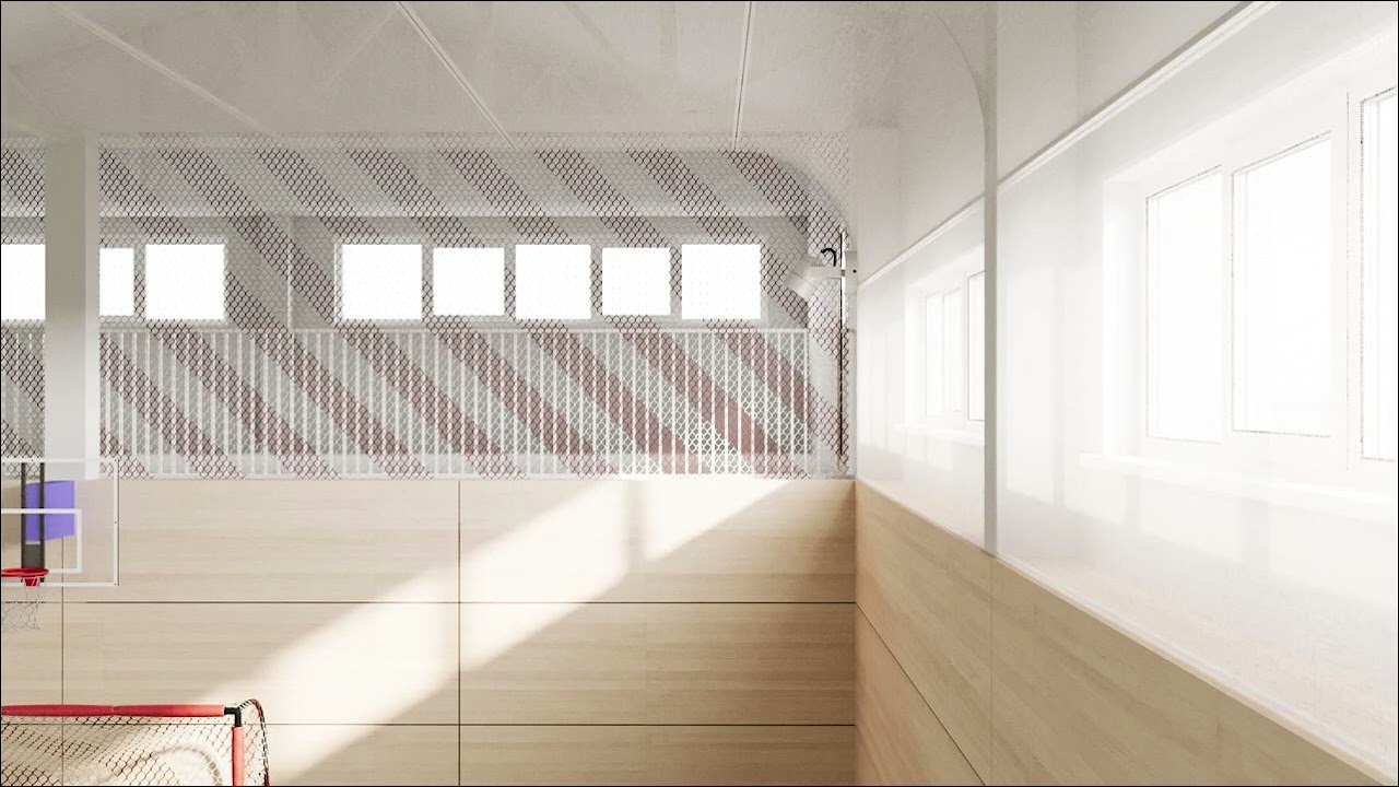 Visualisierung Turnhalle lugini