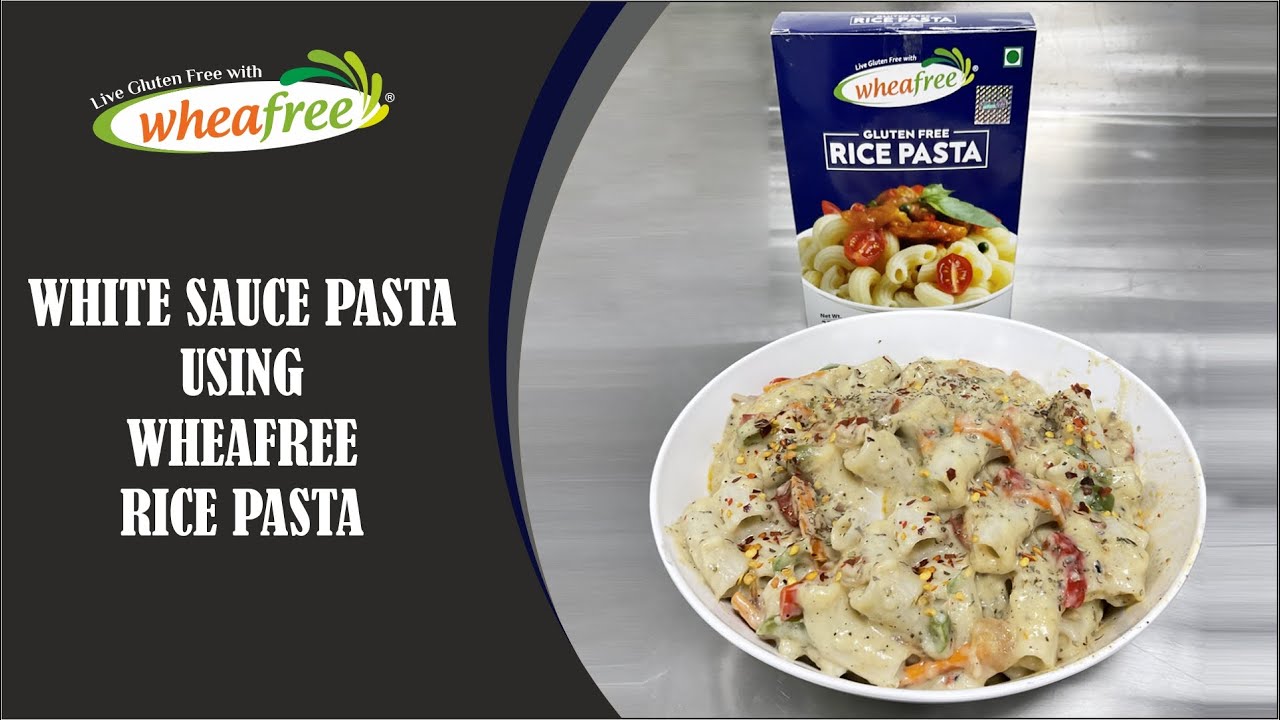 White Sauce Gluten Free Pasta | Creamy and Cheesy Pasta