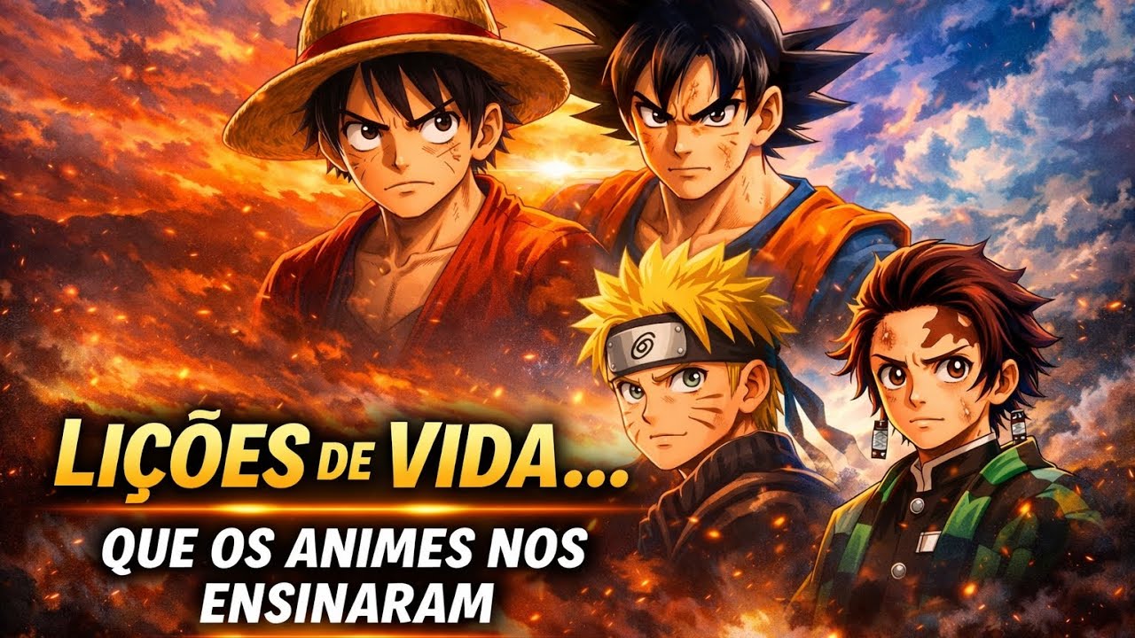 Essas Lições dos Animes Mudaram Minha Forma de Ver a Vida! 🔥💥