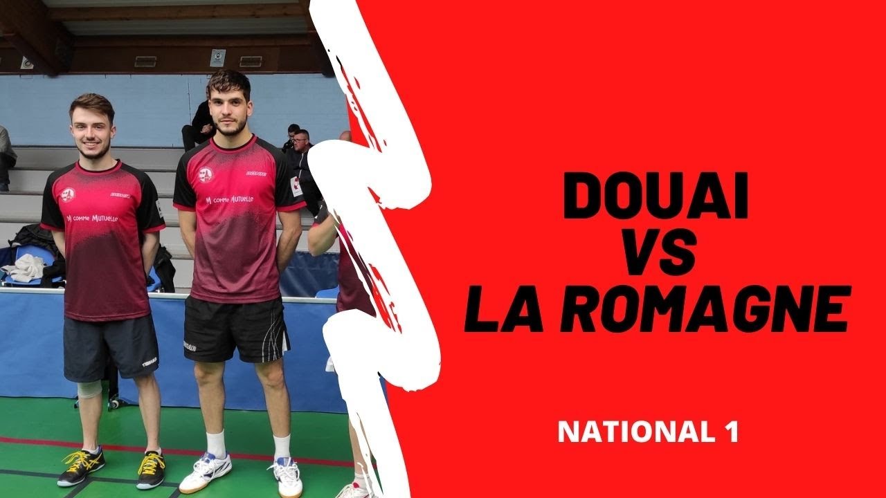 Nationale 1 | Douai VS La Romagne | tennis de table | 03/2022