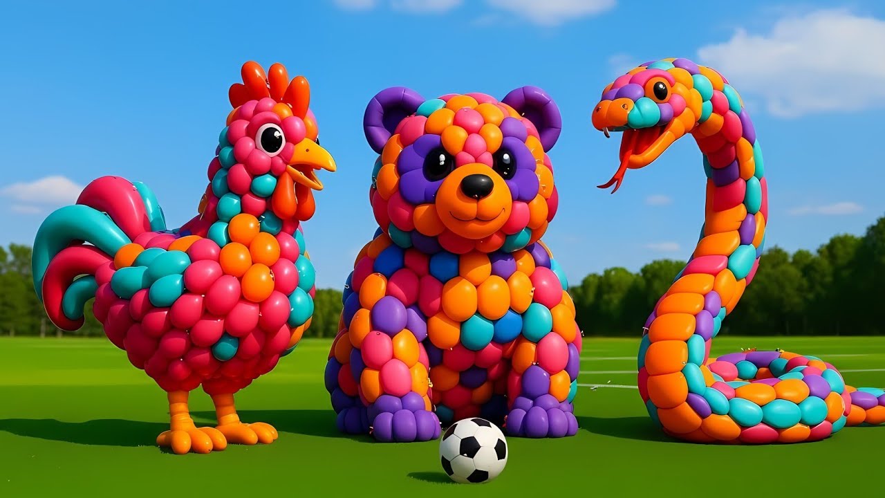 🐍Sanke Mascot Vibrato Assistant Placed, Tall Balloon Animal Bhallon 