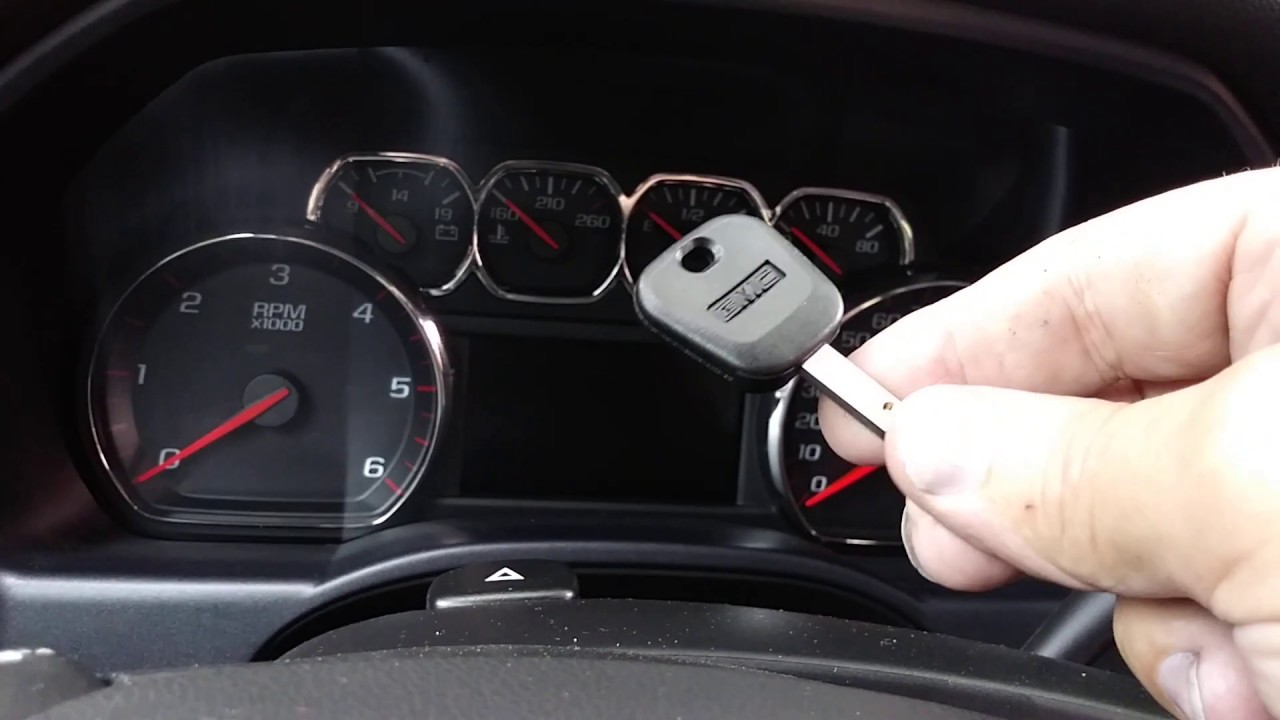 Как быстро и легко запрограммировать ключ для GM Silverado Sierra.
