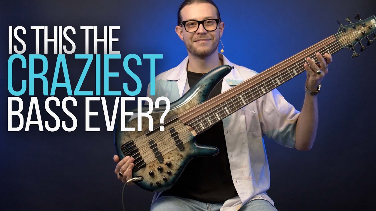 Самая безумная бас-гитара всех времен! Ibanez SRAS7 CBS Ashula 7 струн