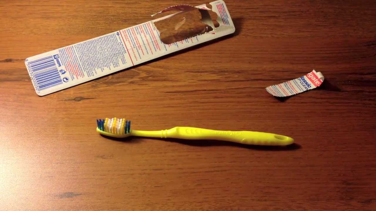 Szczoteczka do zęb&oacute;w unboxing, odpakowywanie