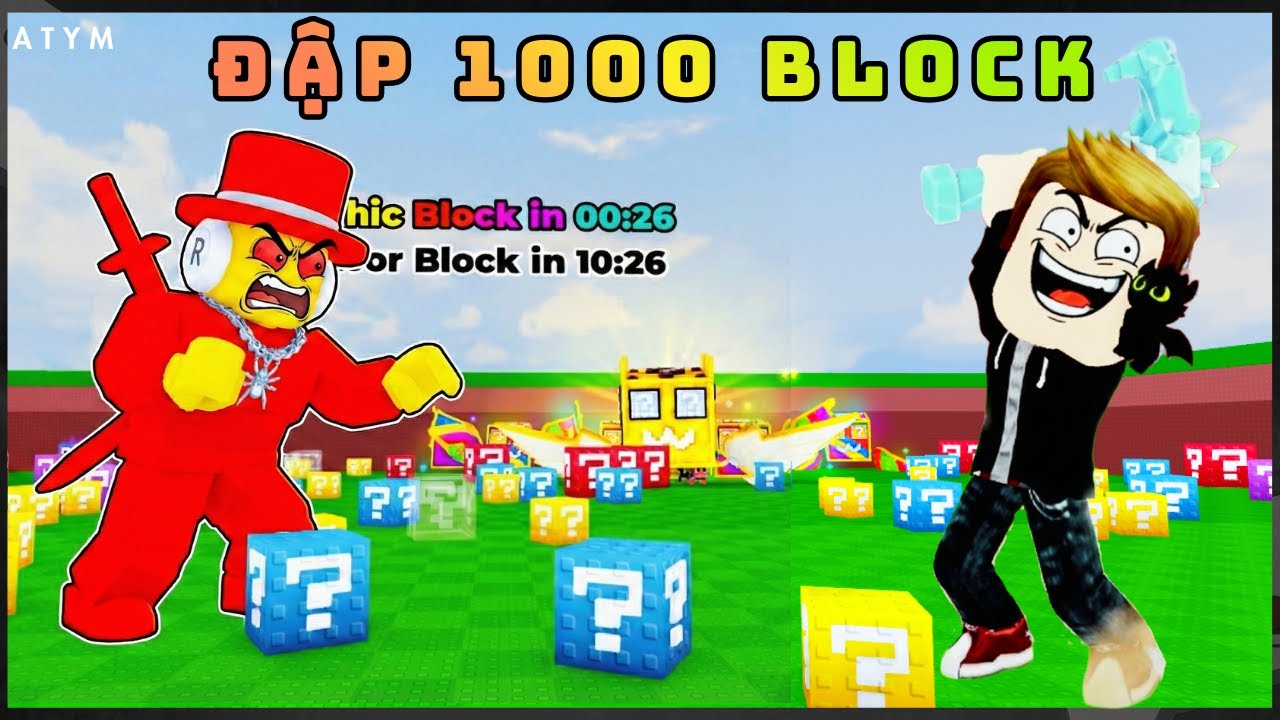 👉Thử Thách ĐẬP 1000 LUCKY BLOCK Và Cái Kết 😡