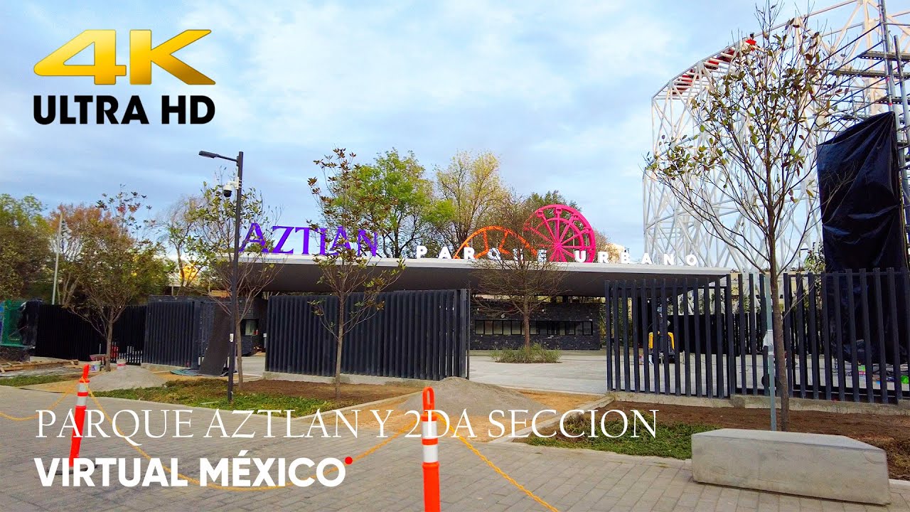 🔴 [4K] EL PARQUE AZTLAN YA ESTA A NADA DE INAUGURARSE ESTA CASI LISTO PARA RECIBIR A LA GENTE