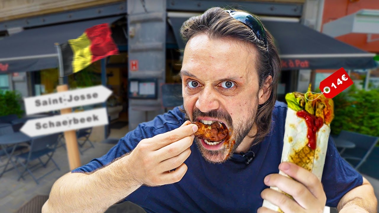 Je teste tous les SNACKS de Schaerbeek 🇧🇪 🤯
