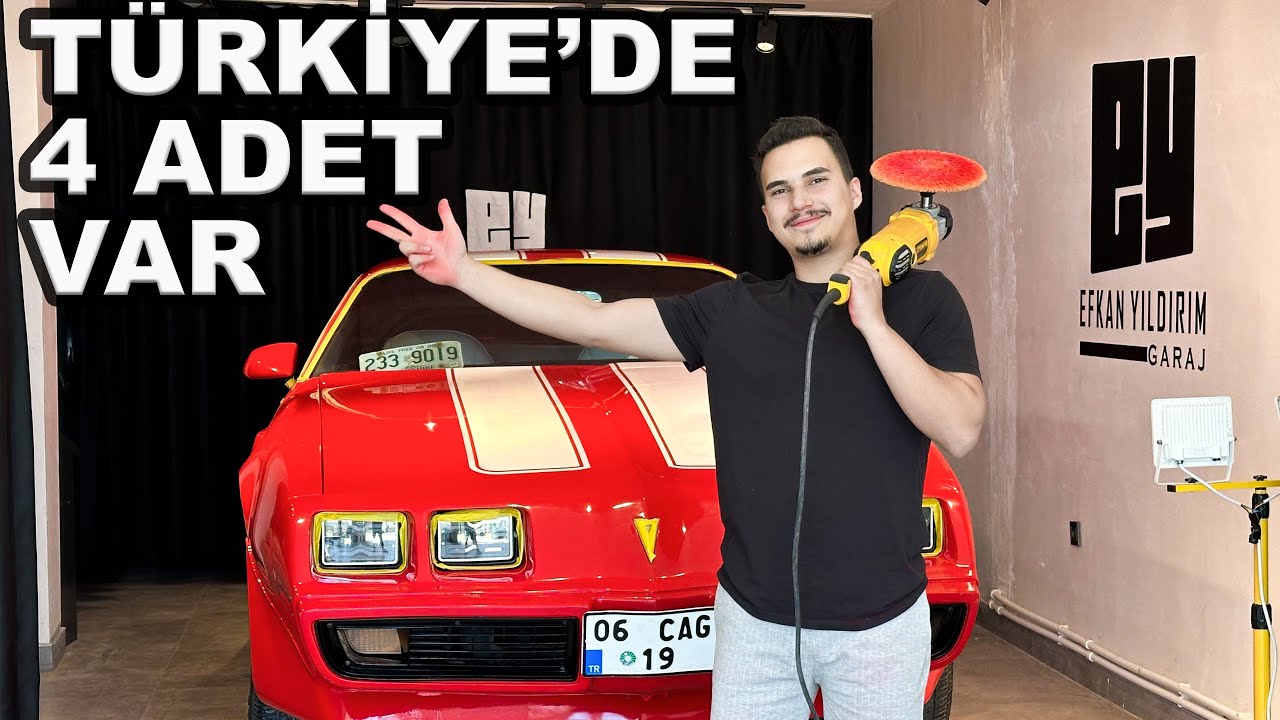49 Yıl Gençleşen Pontiac Trans Am 😮😮  Sıfır Çizik Sıfır Hare Çıkardık ve Gyeon Seramik Kapladık