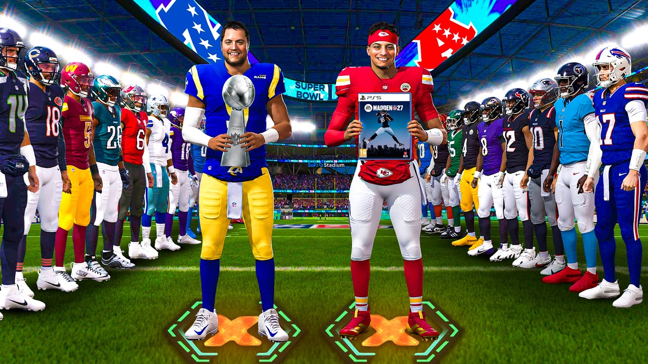 Я поместил ВСЕ команды в турнир в Madden 27!