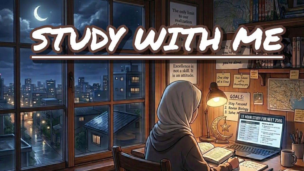 8 HOURS STUDY | RAMADAN DAY 21 | NEET 2026 | Consistency🔥| 🩺👩‍⚕️ #studywithme #youtube #neetug