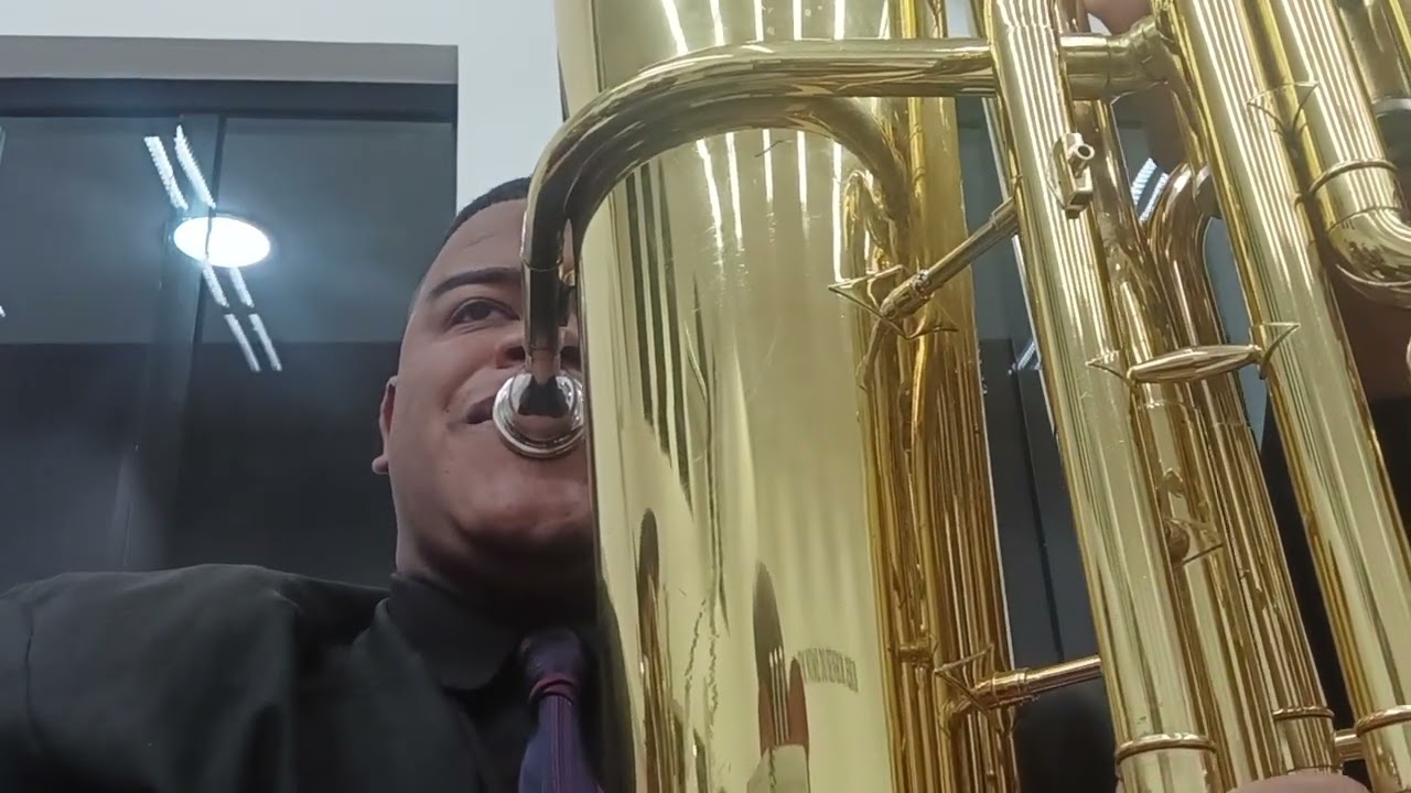 Hino 459 Tuba J981 H5- Vamos nos preparar 🙌🏾🔥 #tuba #hinosccb #ensaio #baixo #louvor #fypシ #explore