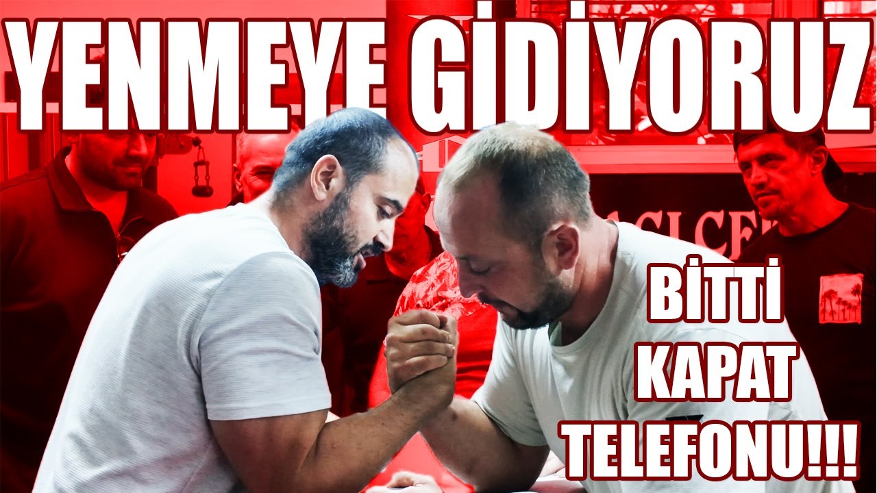 YENMEYE GİDİYORUZ BİTTİ KAPAT TELEFONU 20 Yıldır Yenilgisiz Çiftçi Osman bilek güreşi meydan okudu.