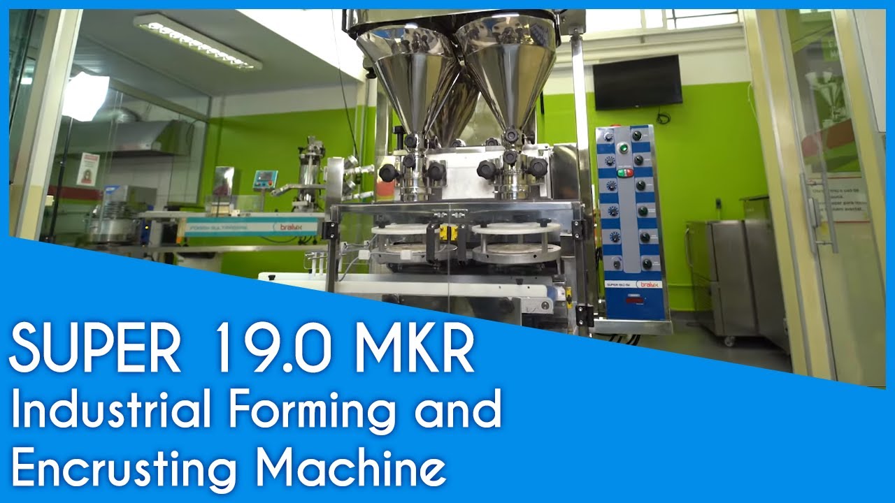 INDUSTRIAL FORMING AND ENCRUSTING MACHINE SUPER 19.0 MKR BRALYX