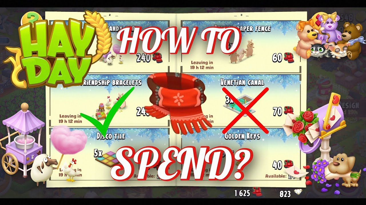 Hay Day - Февральский каталог подарков (путеводитель)