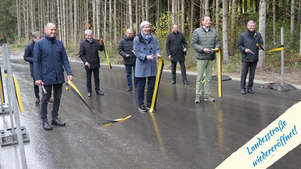 🚍🚘Landesstra&szlig;e wiederer&ouml;ffnet - die L 391 zwischen Grosselfingen und Rangendingen