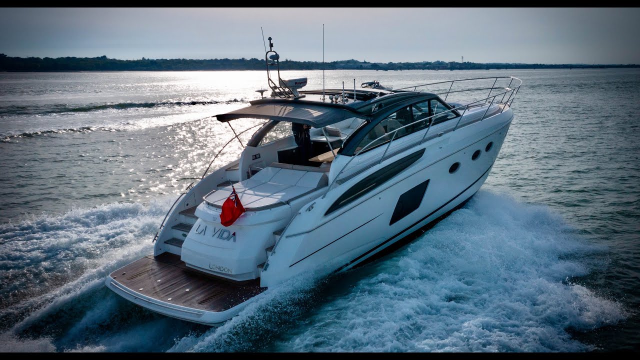 2017 Princess V48 Open Sports Cruiser For Sale - £684,995 - inc Seakeeper Gyro and Yacht Controller
