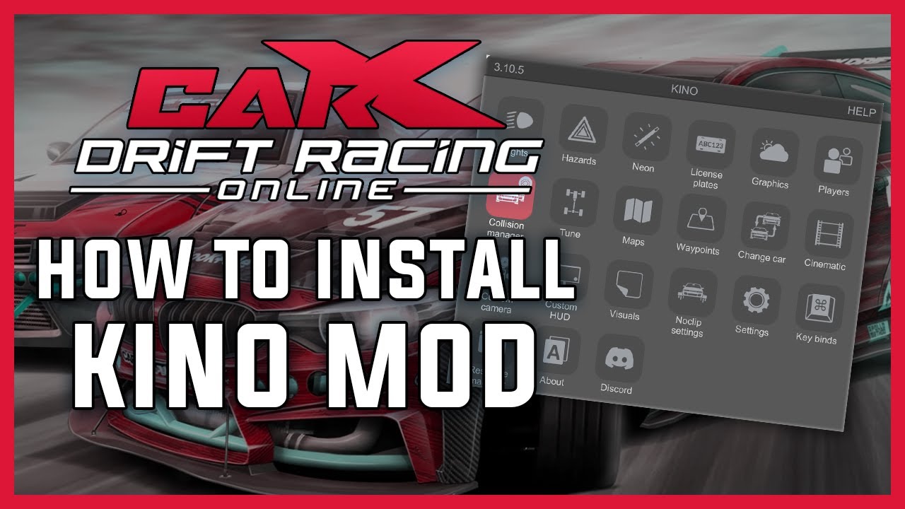 How To Install Kino Mod For CarX Drift Racing Online | EASY METHOD | 100% WORKING