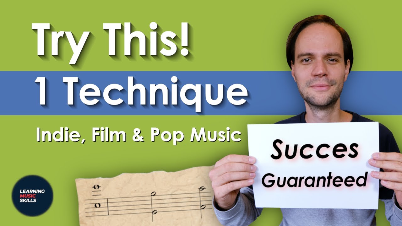 One Technique! Write Melodies, Chord Progressions and Full Compositions / Songs