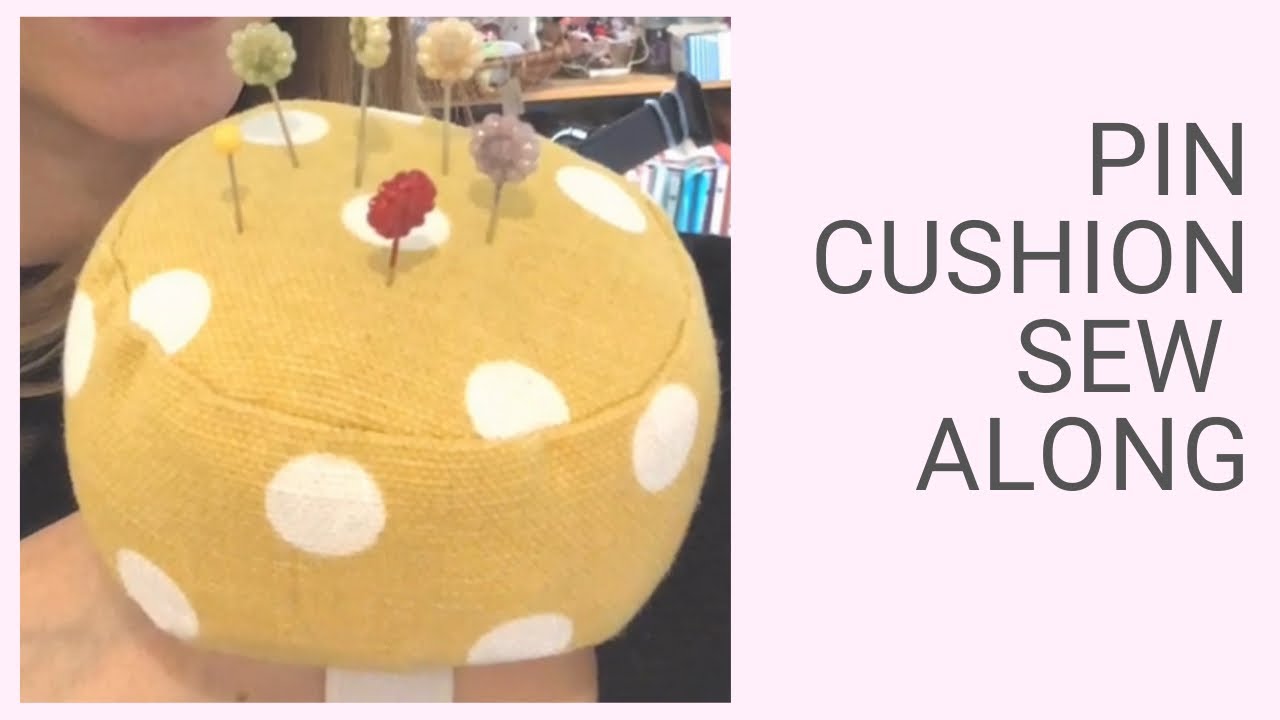 How to make a Wrist pincushion - helpful sewing storage