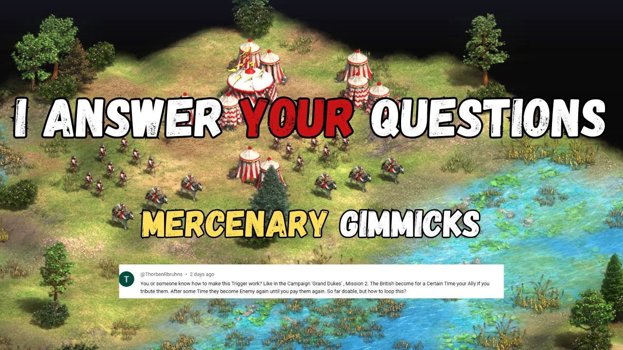 I Answer YOUR Questions; Mercenary Gimmicks