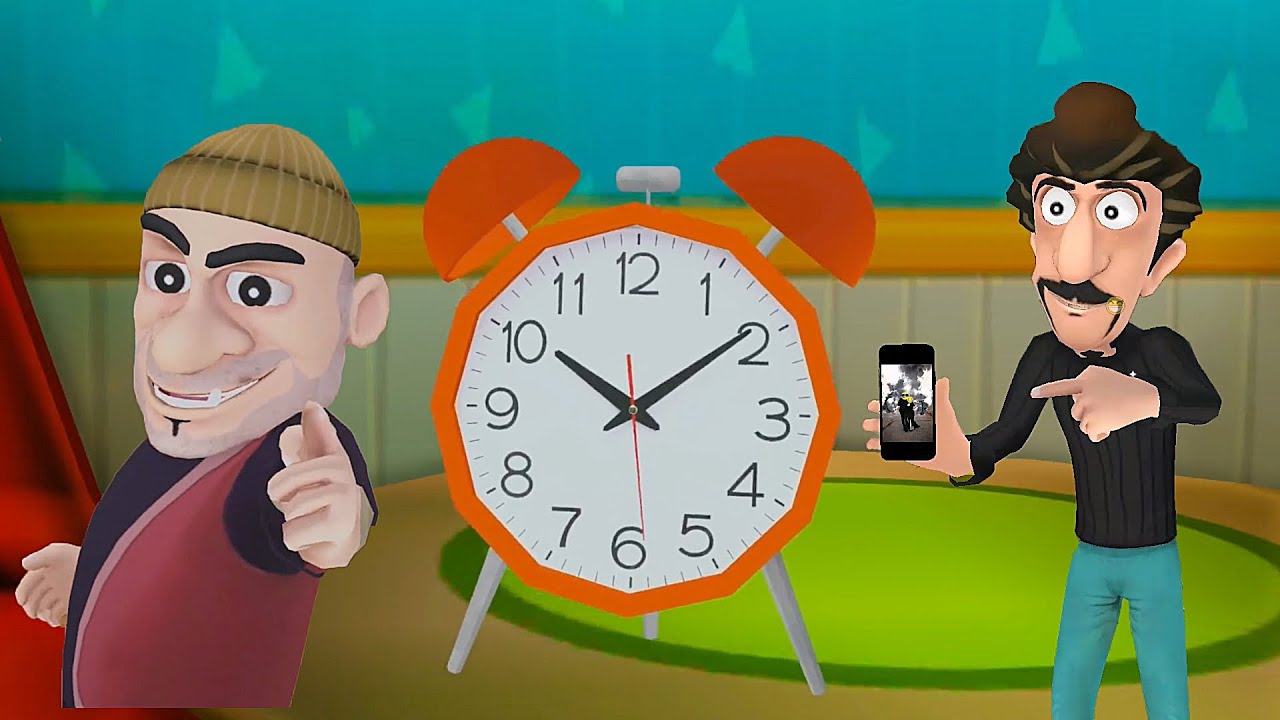 Scary Robber Home Clash - Clock Prank New Update Snooze o`Clock