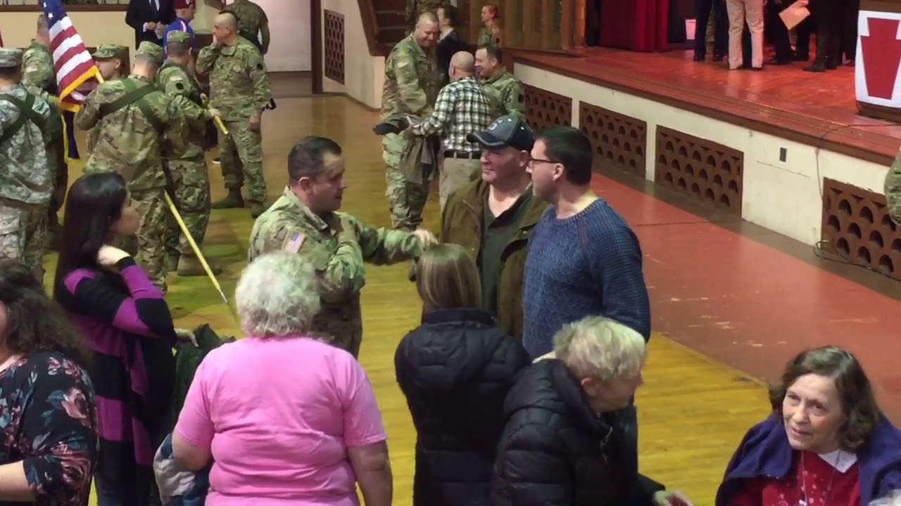 Scenes from deployment ceremony for Pa. National Guard